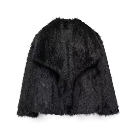 Women's Faux Fur Winter Coat – Soft & Warm