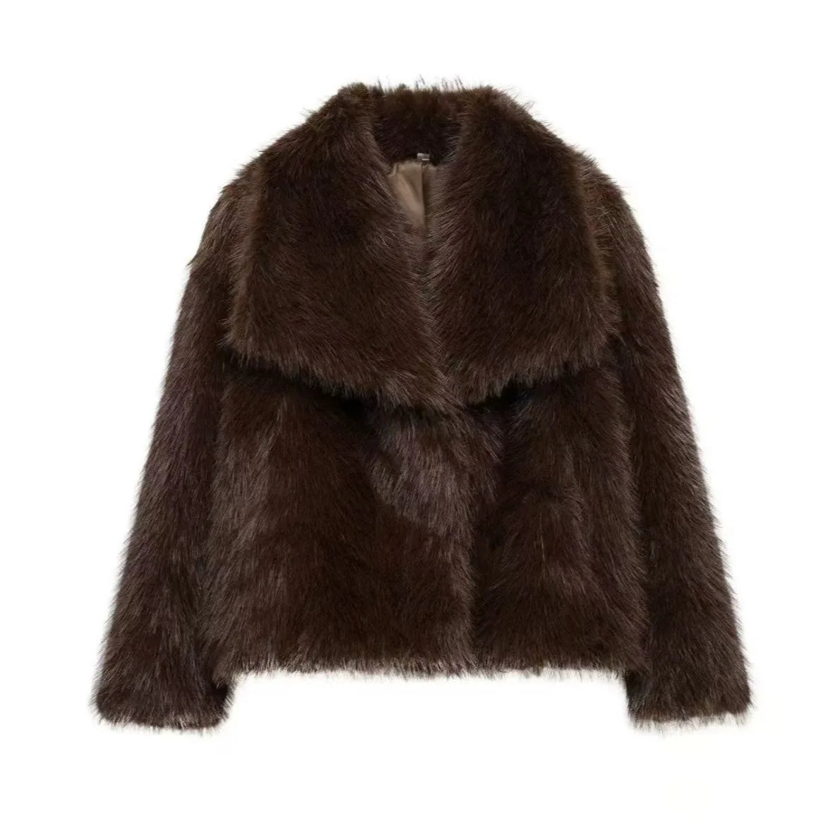 Women's Faux Fur Winter Coat – Soft & Warm
